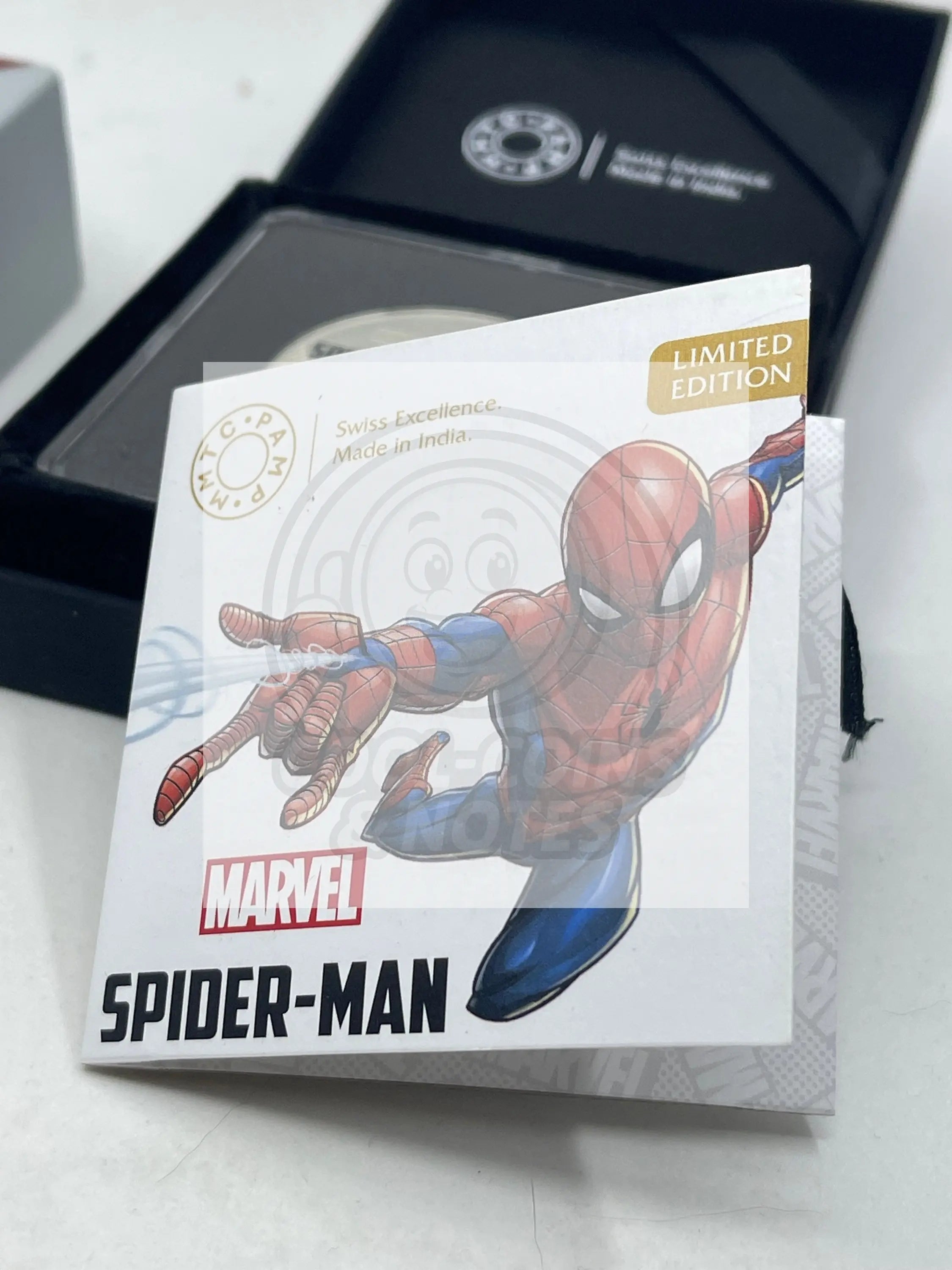 2022 Marvel Heroes Spider-Man 1 oz .9999 Silver Medal by MMTC-PAMP (E) - Cool Coins & Notes