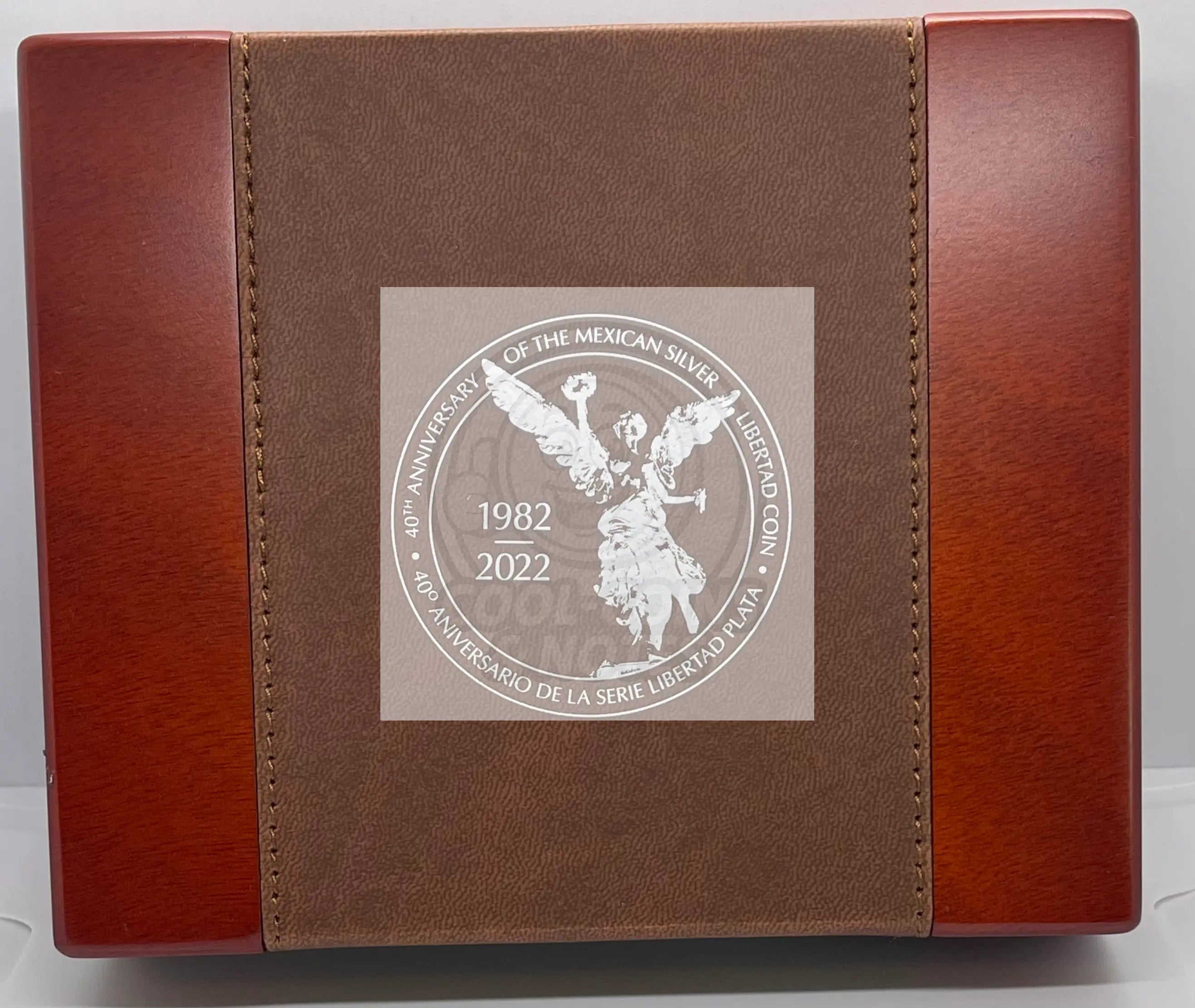 2022 Mexico 3 oz Silver Libertad 40th Anniversary Coin Bar SM150 - Cool Coins & Notes