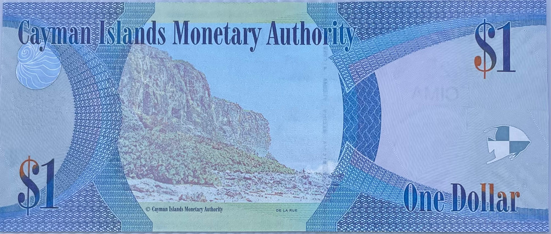 Cayman Islands 2014 1 Dollar P38e UNC Queen Elizabeth II World Banknote Currency