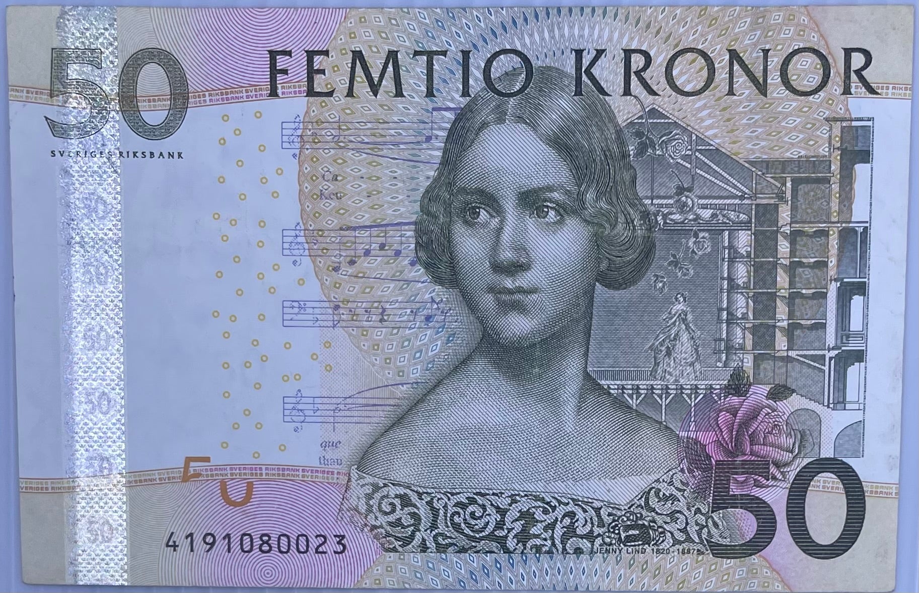 2004 Sweden 50 Kroner P-64 Circulated World Banknote
