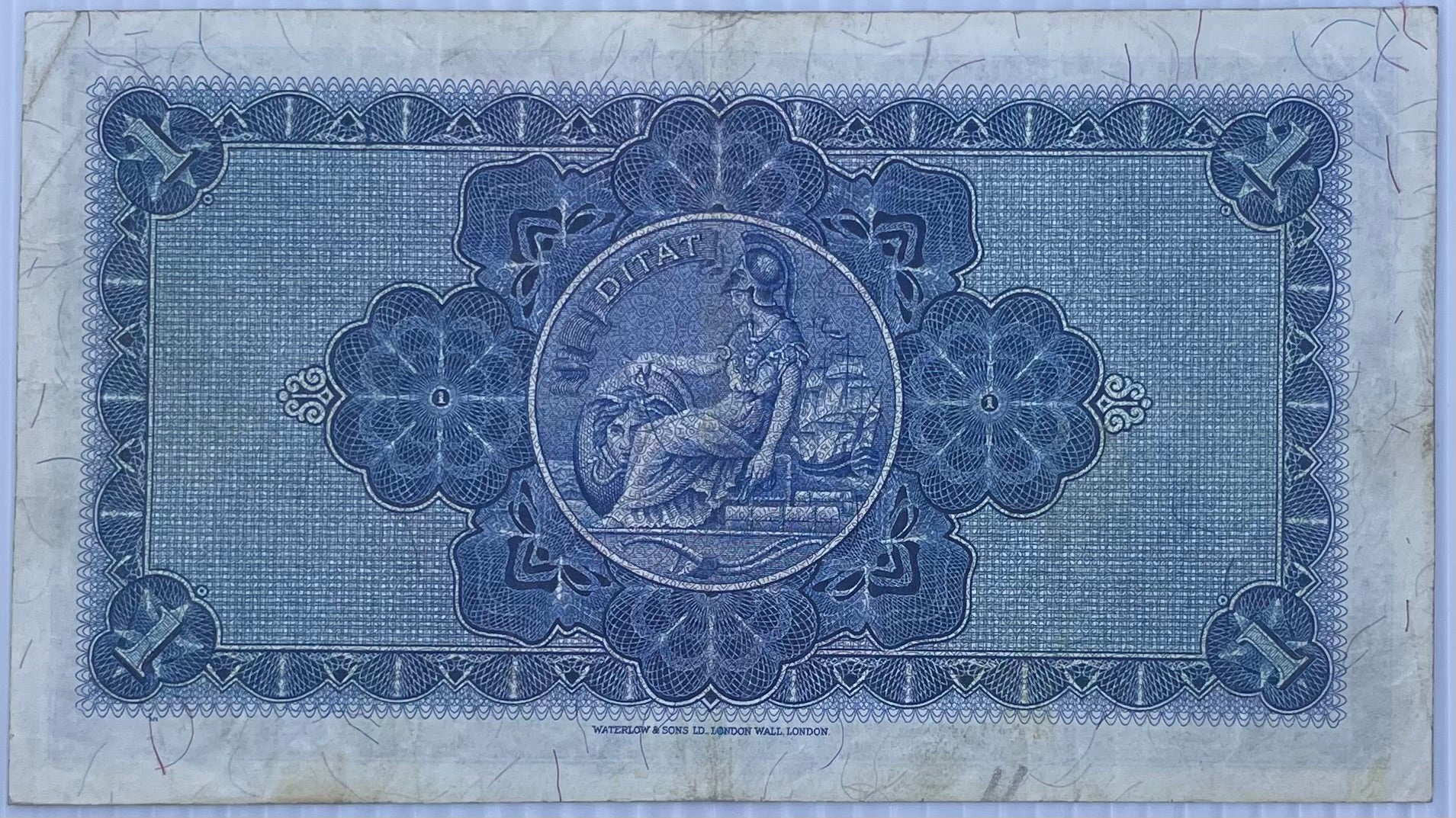1955 Scotland 1 Pound P-157D Used World Banknote