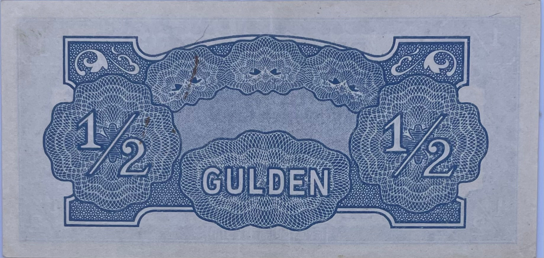 Japan Occ. Dutch East Indies WW2 1/2 Gulden Note ND(1942) P122b UNC World Note