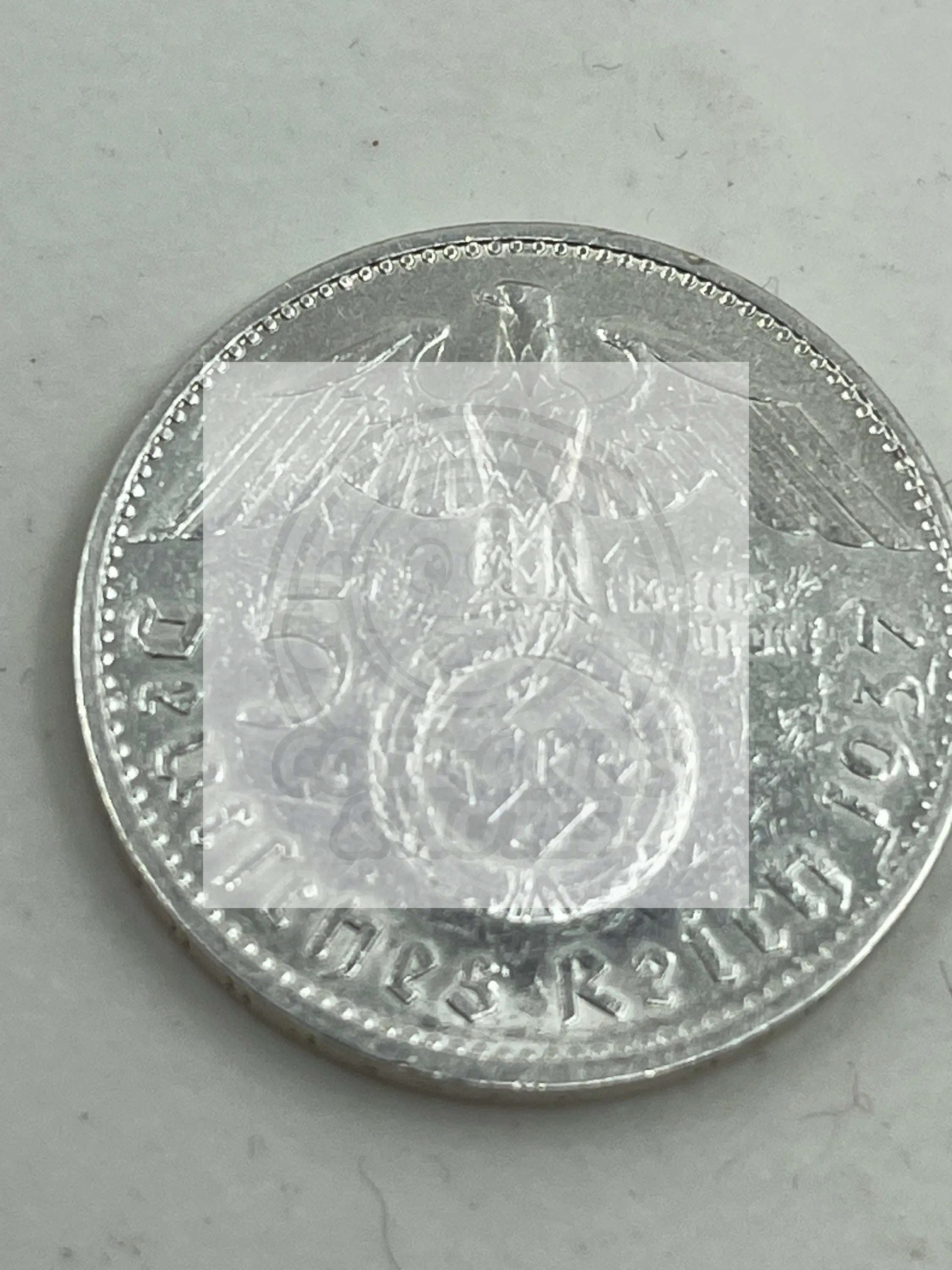 5 Mark 1937 Germany WW2 - Cool Coins & Notes