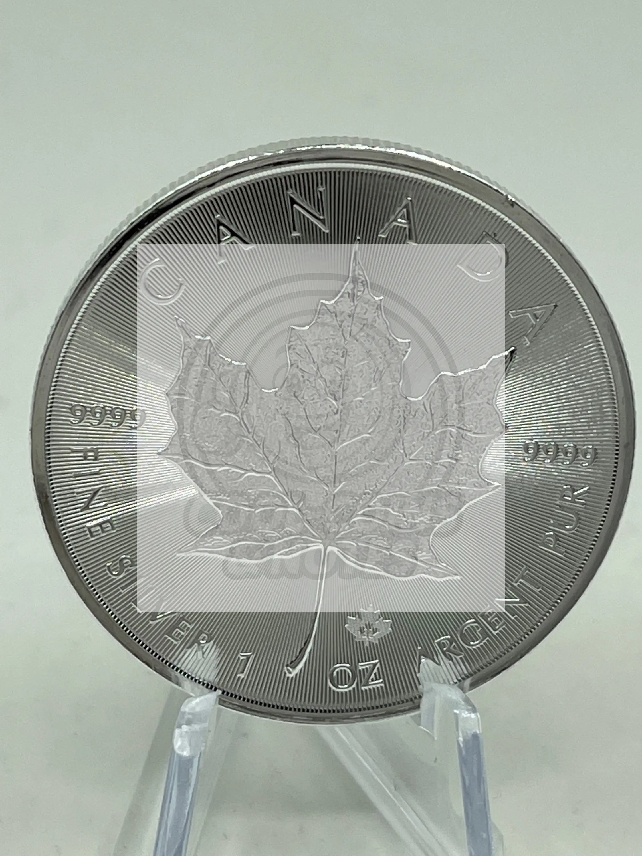 $5 Silver Maple Leaf Coin BU - Cool Coins & Notes