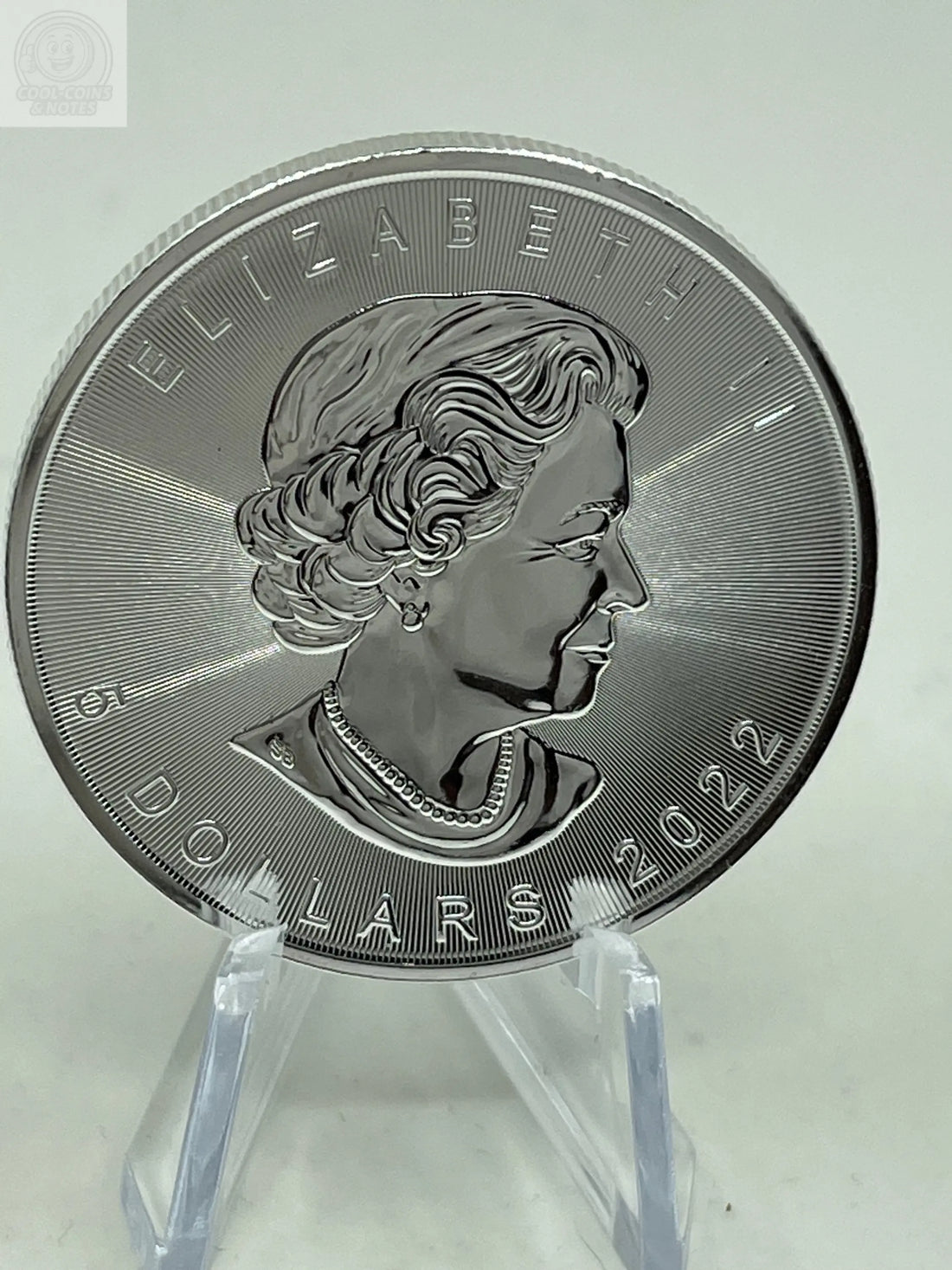 $5 Silver Maple Leaf Coin BU - Cool Coins & Notes