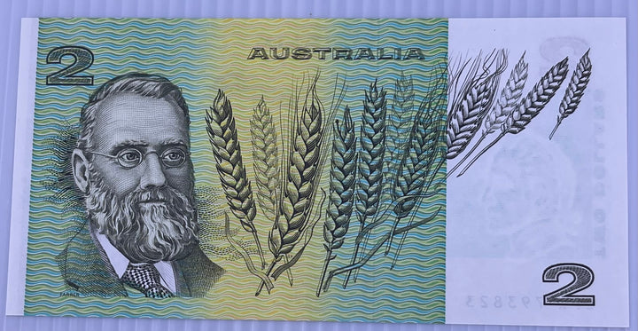 Australia 1985 2 Dollars P-43 UNC World Banknote