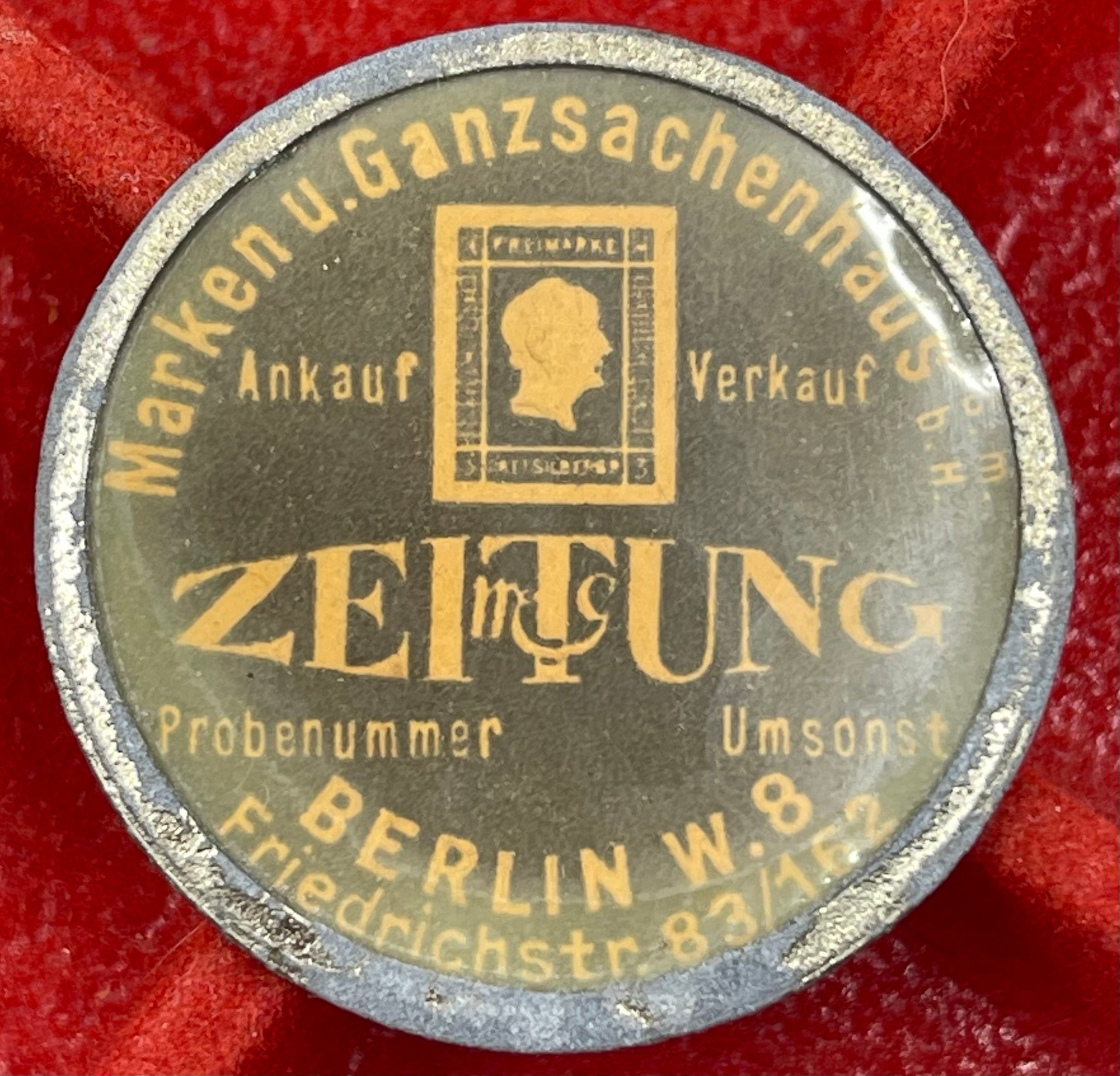 German Encased Postage 1921