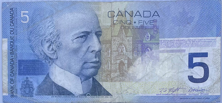 Canada 2002 5 Dollars