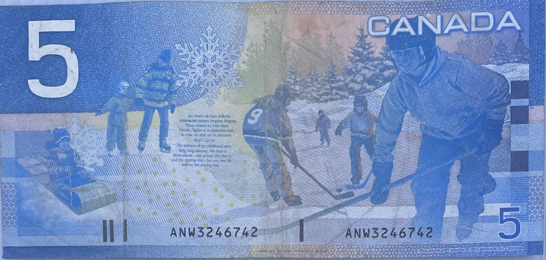 Canada 2002 5 Dollars