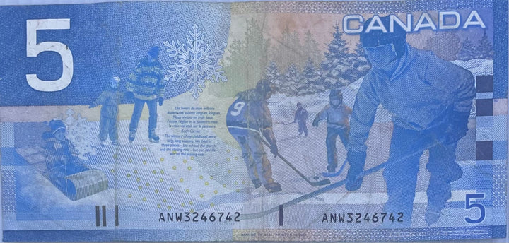 Canada 2002 5 Dollars