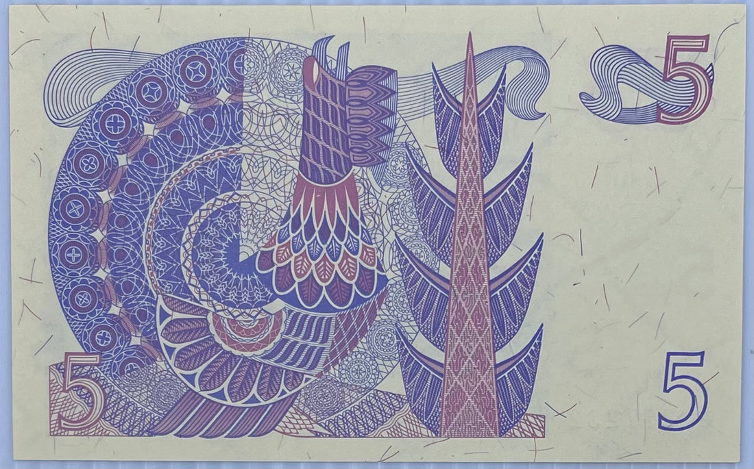 1981 Sweden 5 Kroner P-51D UNC World Banknote