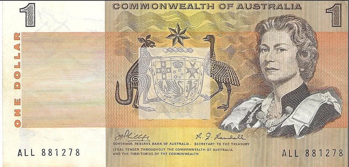 AUSTRALIA 1 Dollar Banknote (1983) P.42d - Cool Coins & Notes