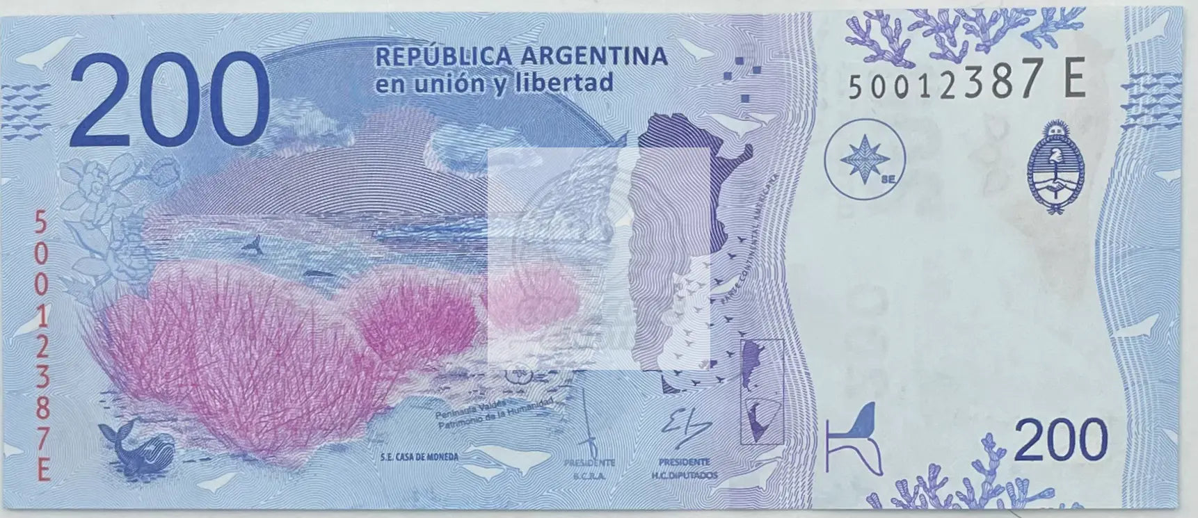 Argentina 200 Pesos Banknote, 2016 ND, P-364a.1, UNC - Cool Coins & Notes