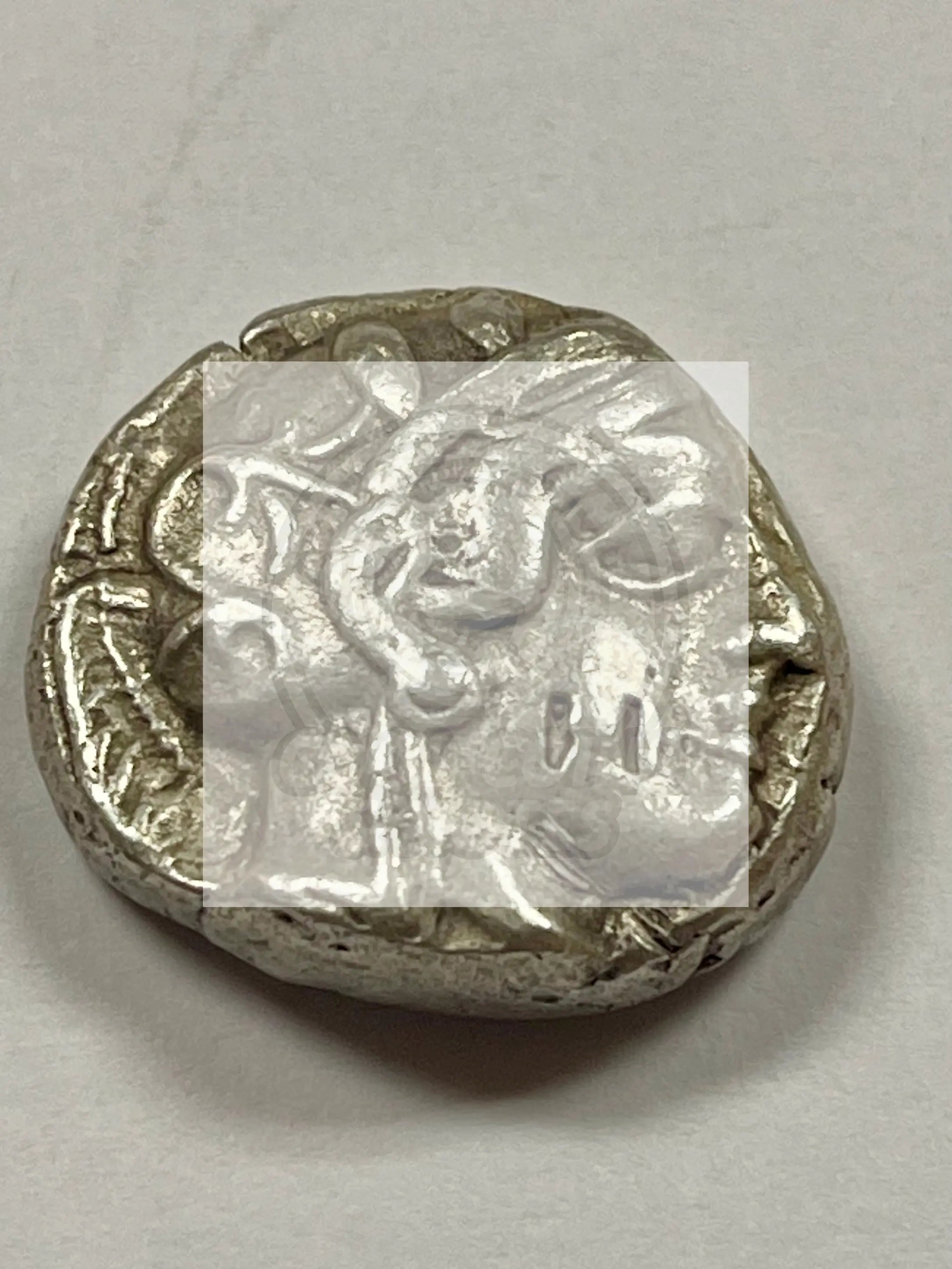 Athens Greece Athena Owl AR Silver Tetradrachm Attica Ancient 440-404 BC SM1071 - Cool Coins & Notes