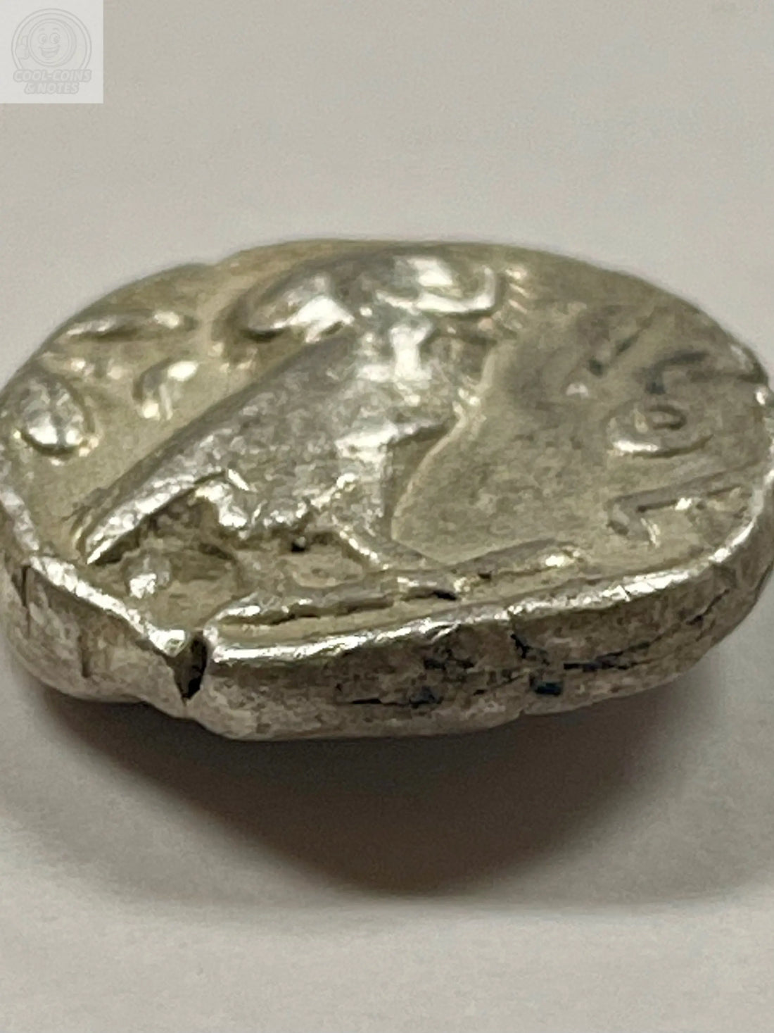 Athens Greece Athena Owl AR Silver Tetradrachm Attica Ancient 440-404 BC SM172 - Cool Coins & Notes