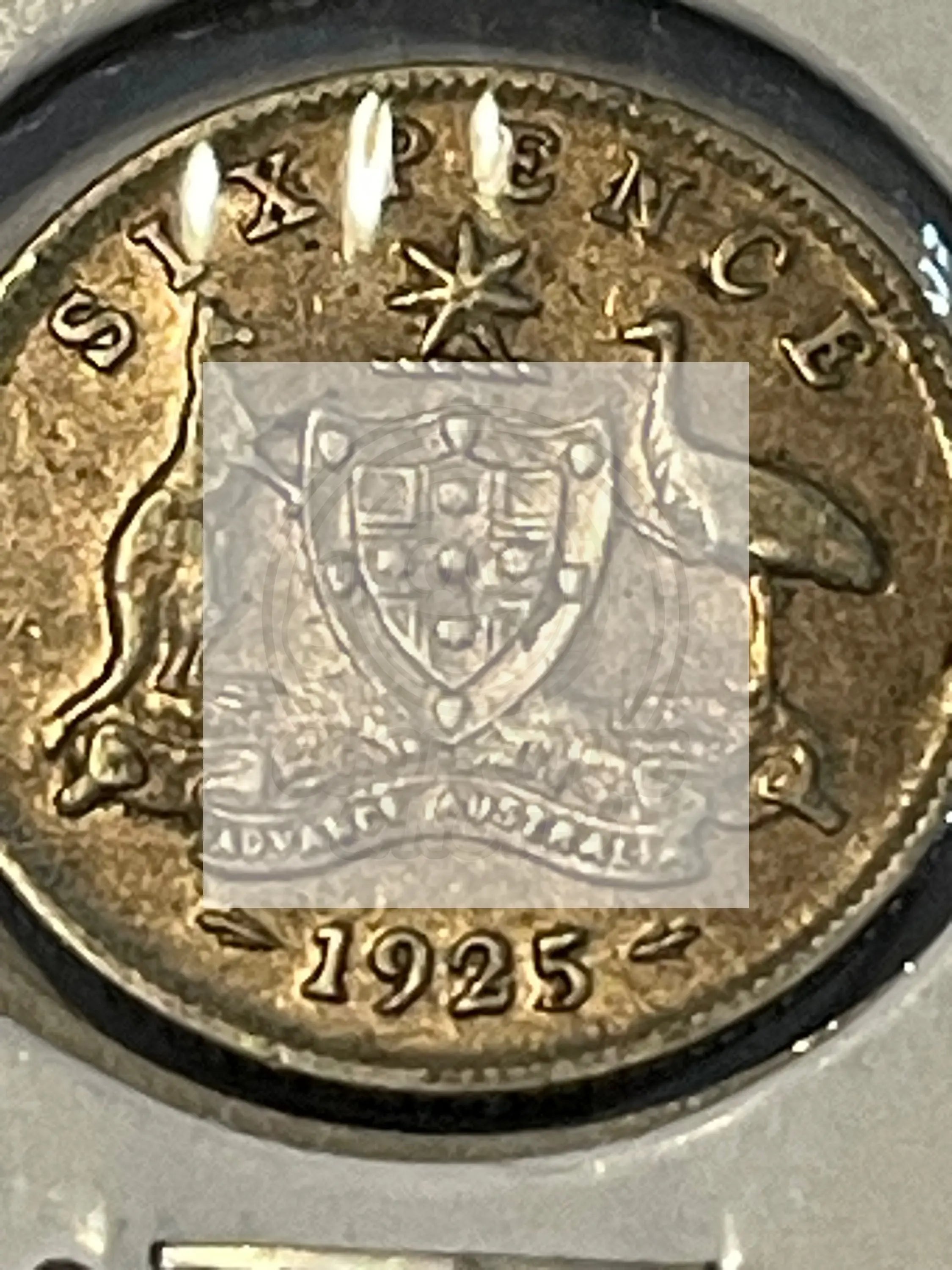 Australia 1925 6 Six Pence Silver Coin - Cool Coins & Notes