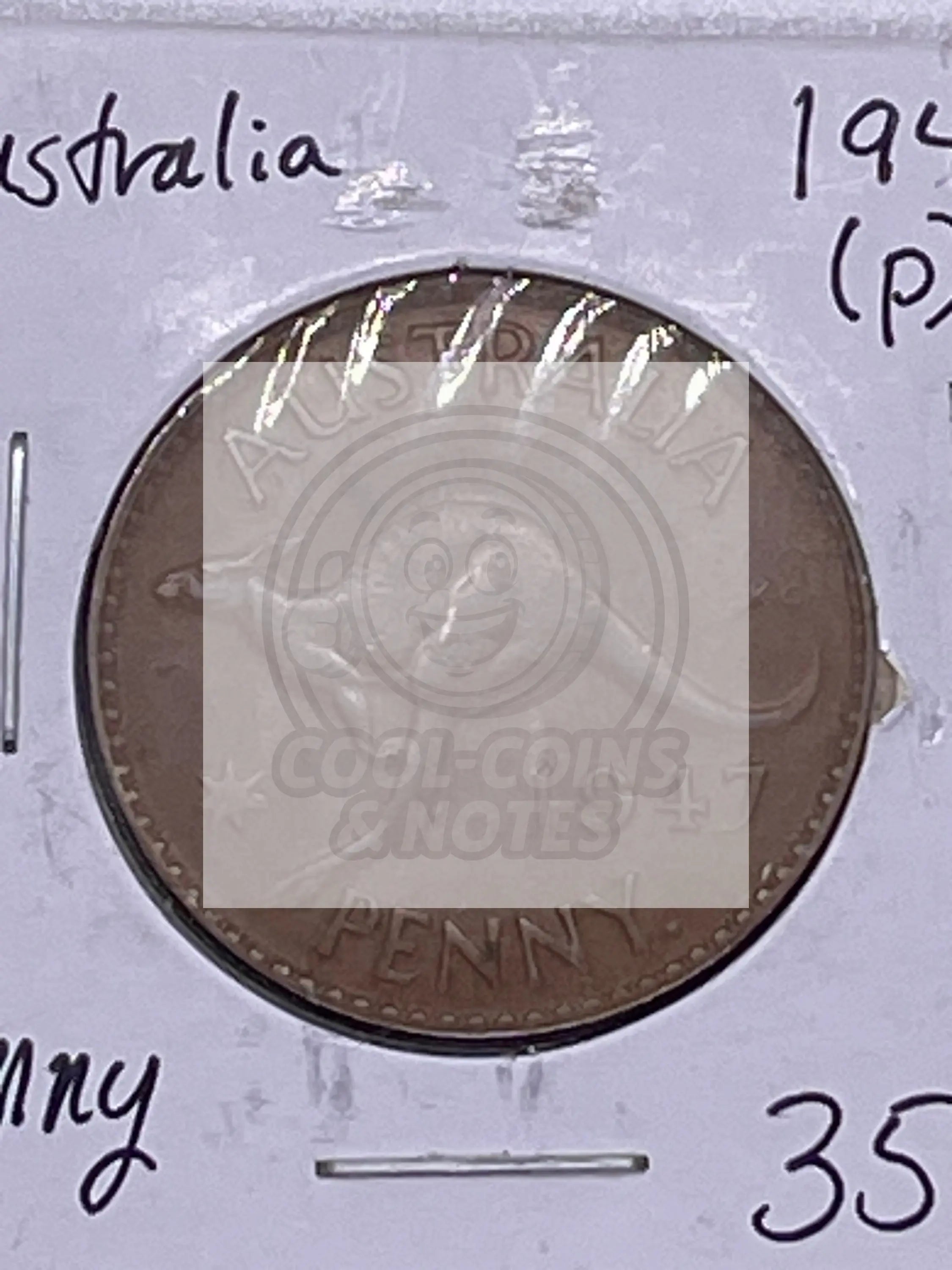 Australia 1947 P PennyAU - Cool Coins & Notes