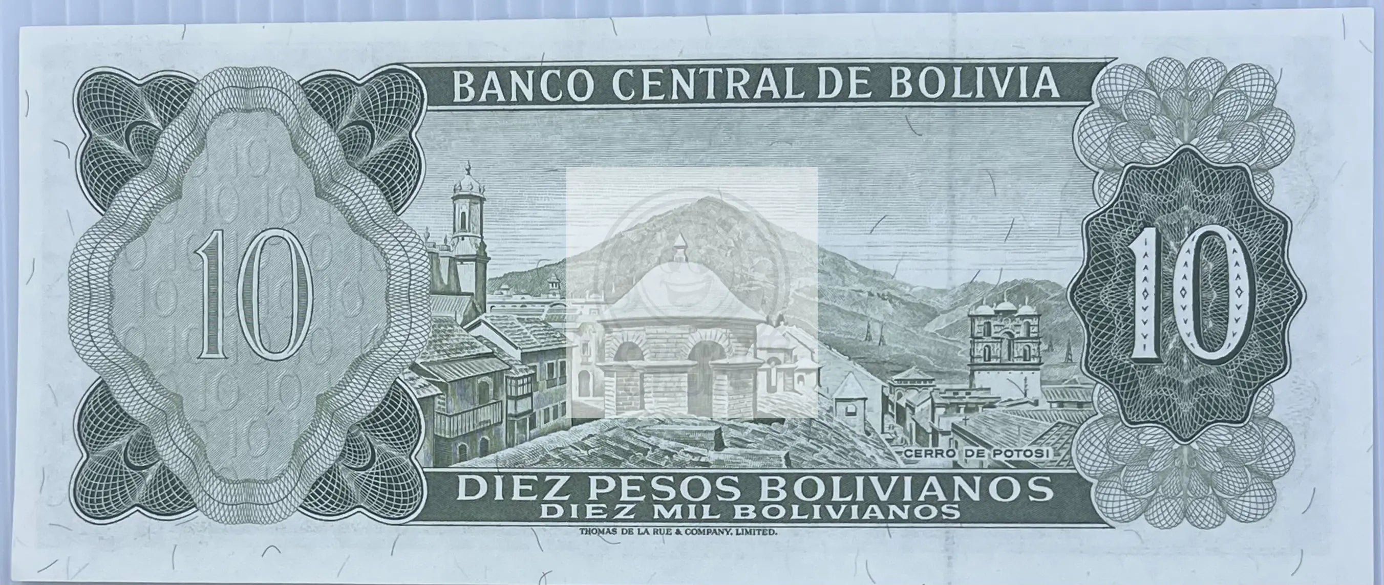 Bolivia 1962 10 Bolivianos P-154a UNC World Banknote Currency - Cool Coins & Notes