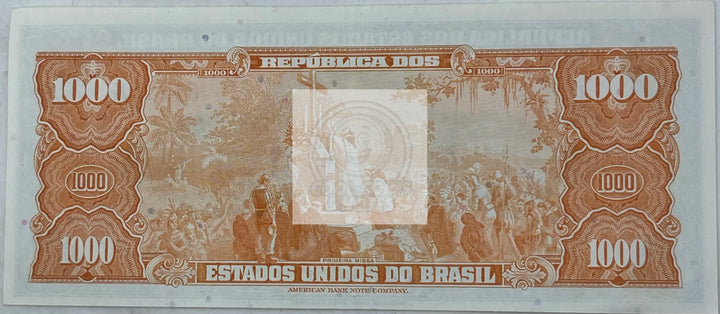 Brazil 1 cruzeiro Novo ND 1966 P-187b UNC Pedro Cabral, World Banknote - Cool Coins & Notes