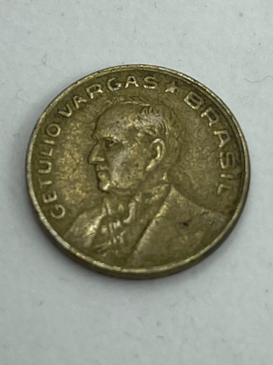 Brazil 1946 50 Centavos Silver Coin