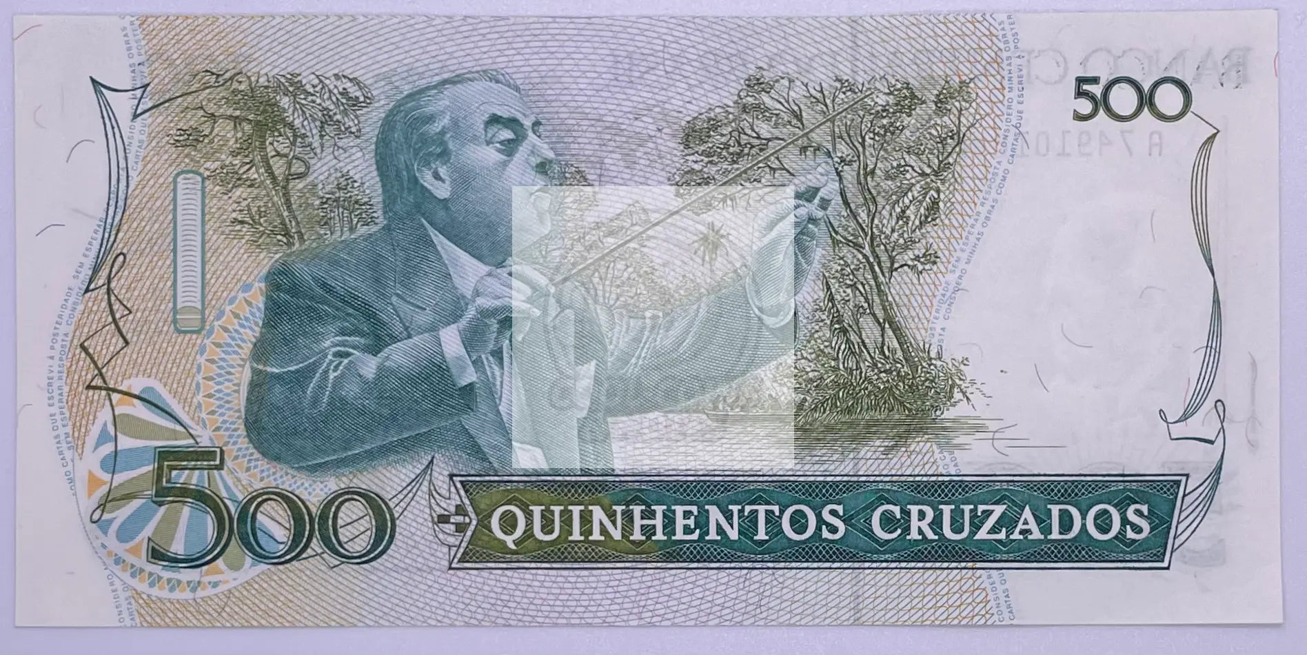 Brazil 1986 500 Cruzados P-212a UNC, Banknote - Cool Coins & Notes