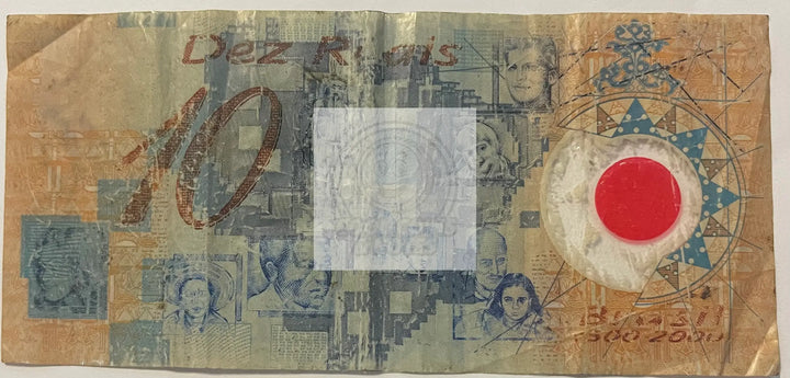 Brazil 2000 10 Reais P248b, Used Banknote - Cool Coins & Notes