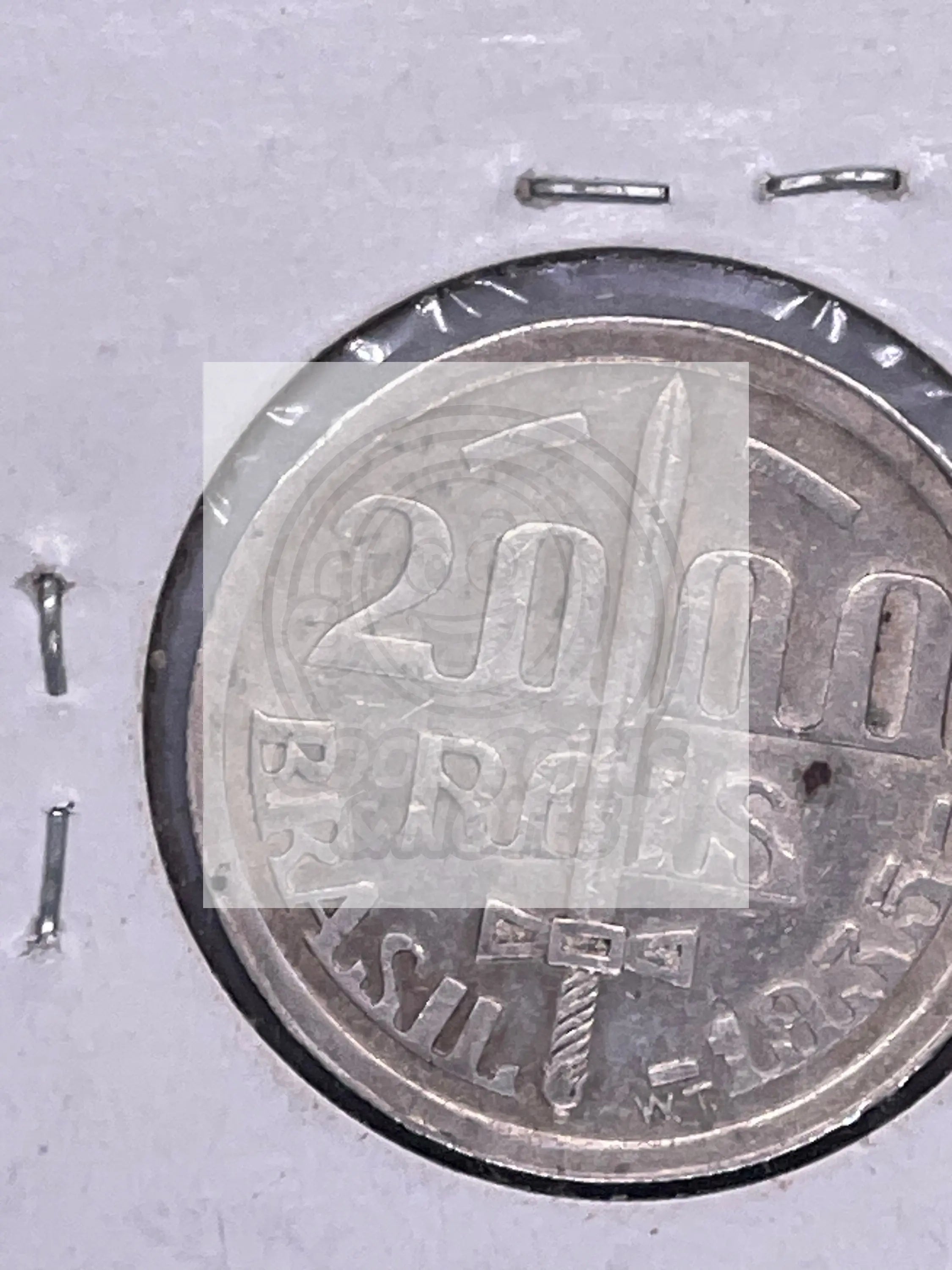 Brazil 2000 Reis 1935 XF Silver Coin - Cool Coins & Notes