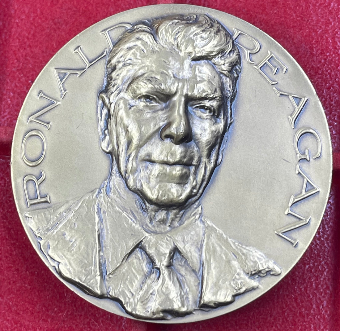 1981 Ronald Reagan Inaugural Bronze Medal Medallic Art Co.