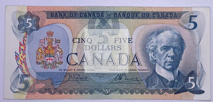 CANADA - 5 Dollars (1979) P-92a, Used Banknote - Cool Coins & Notes