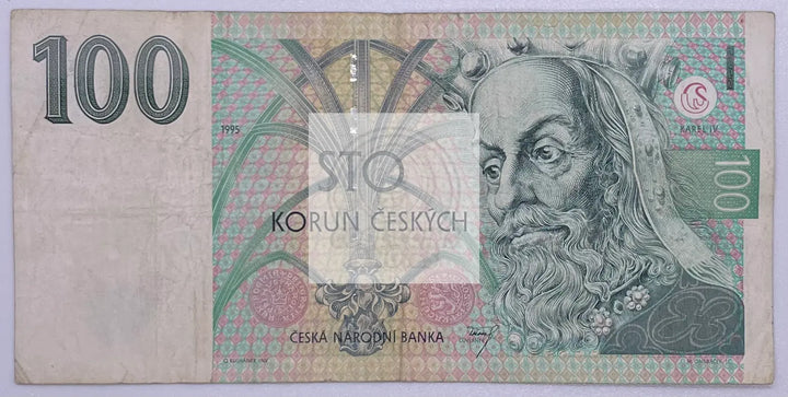 CZECH REPUBLIC- 100 Korun -1997 - Cool Coins & Notes