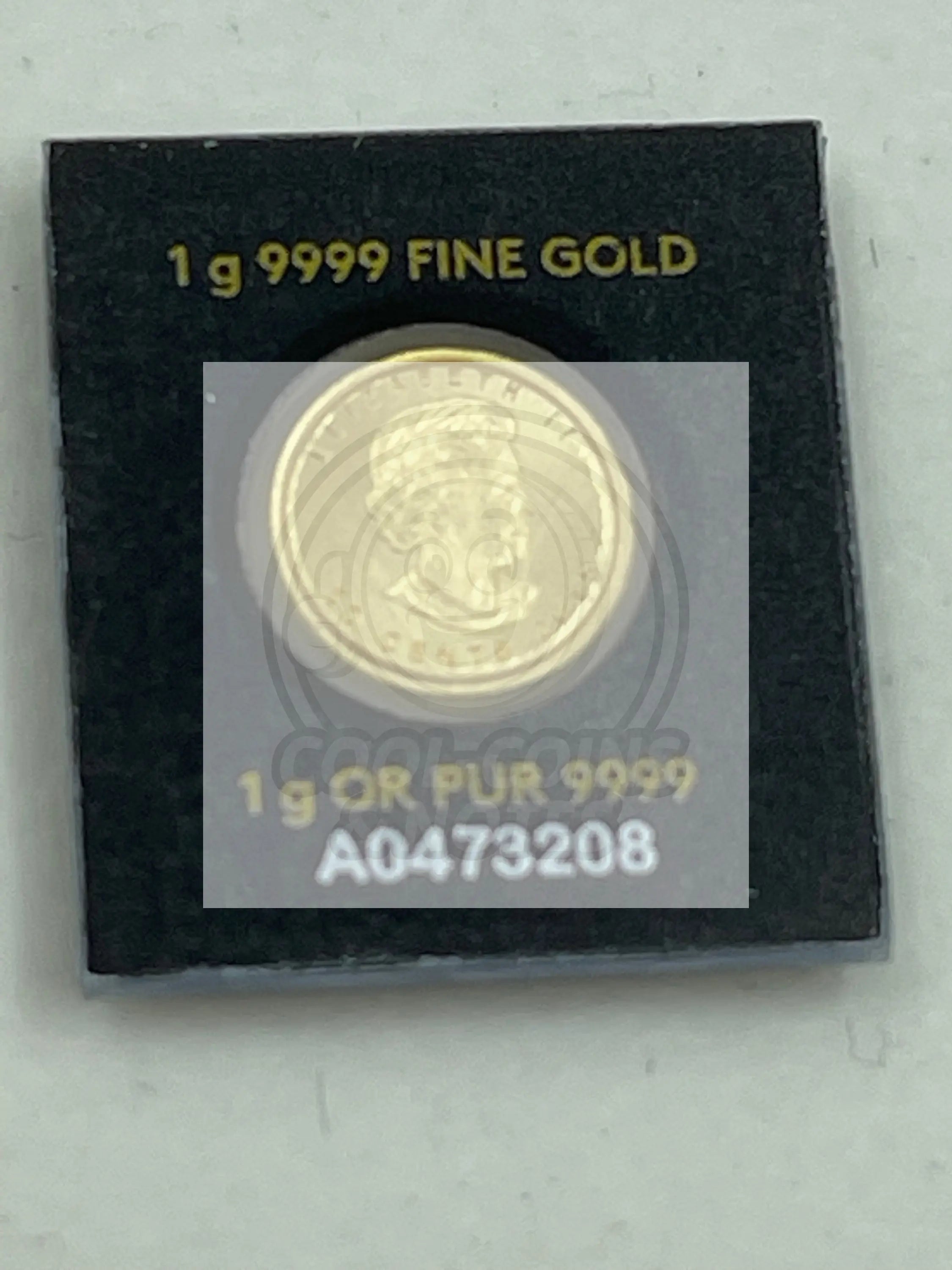 Canada 1 Gram Gold Coin UNC - Cool Coins & Notes
