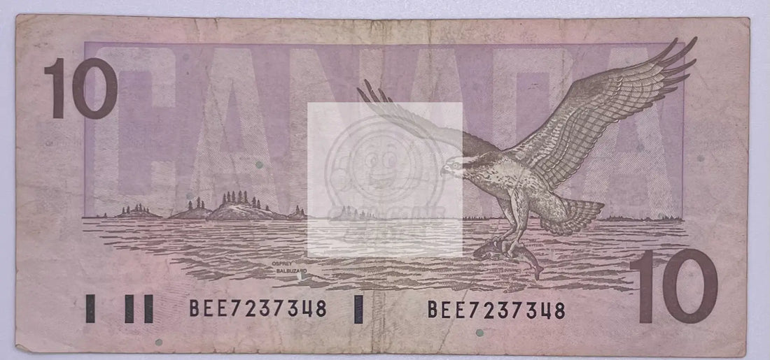 Canada 10 Dollars 1989 P96a - Cool Coins & Notes