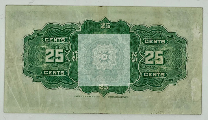 Canada 1900 25 Cents P96, Used Banknote - Cool Coins & Notes
