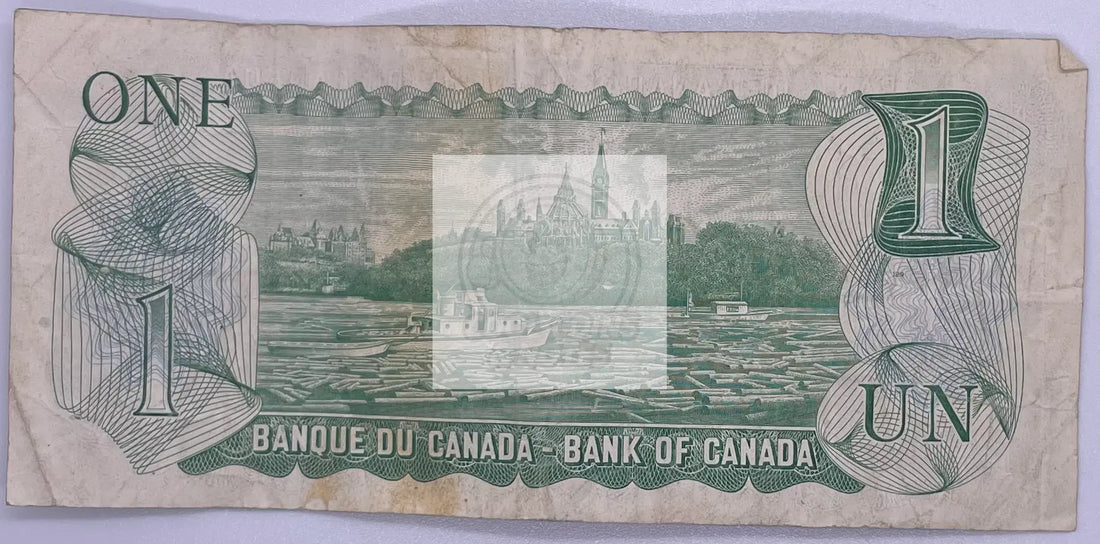 Canada 1973  $1 Dollar BC-46 QEII Used Banknote From Lot - Cool Coins & Notes