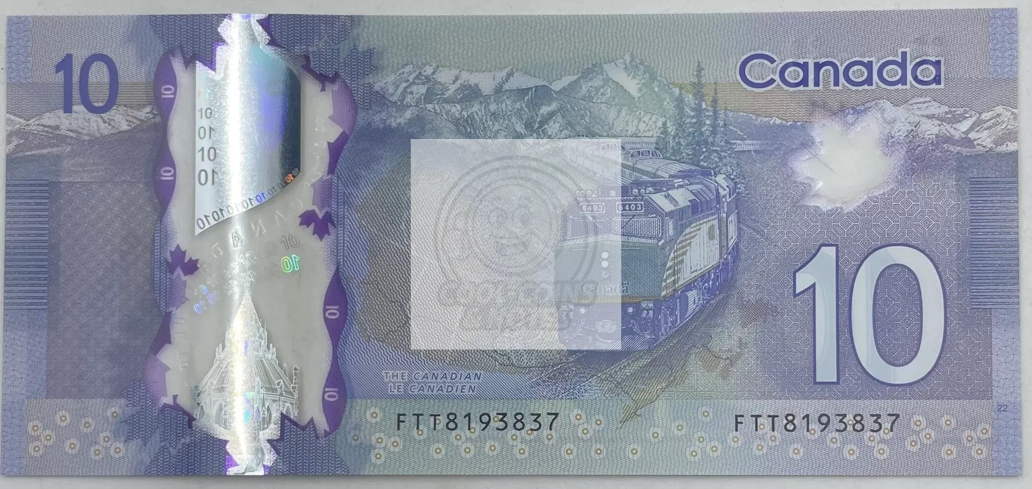 Canada 2013-2014 10 Dollars Polymer P107 UNC Banknote - Cool Coins & Notes