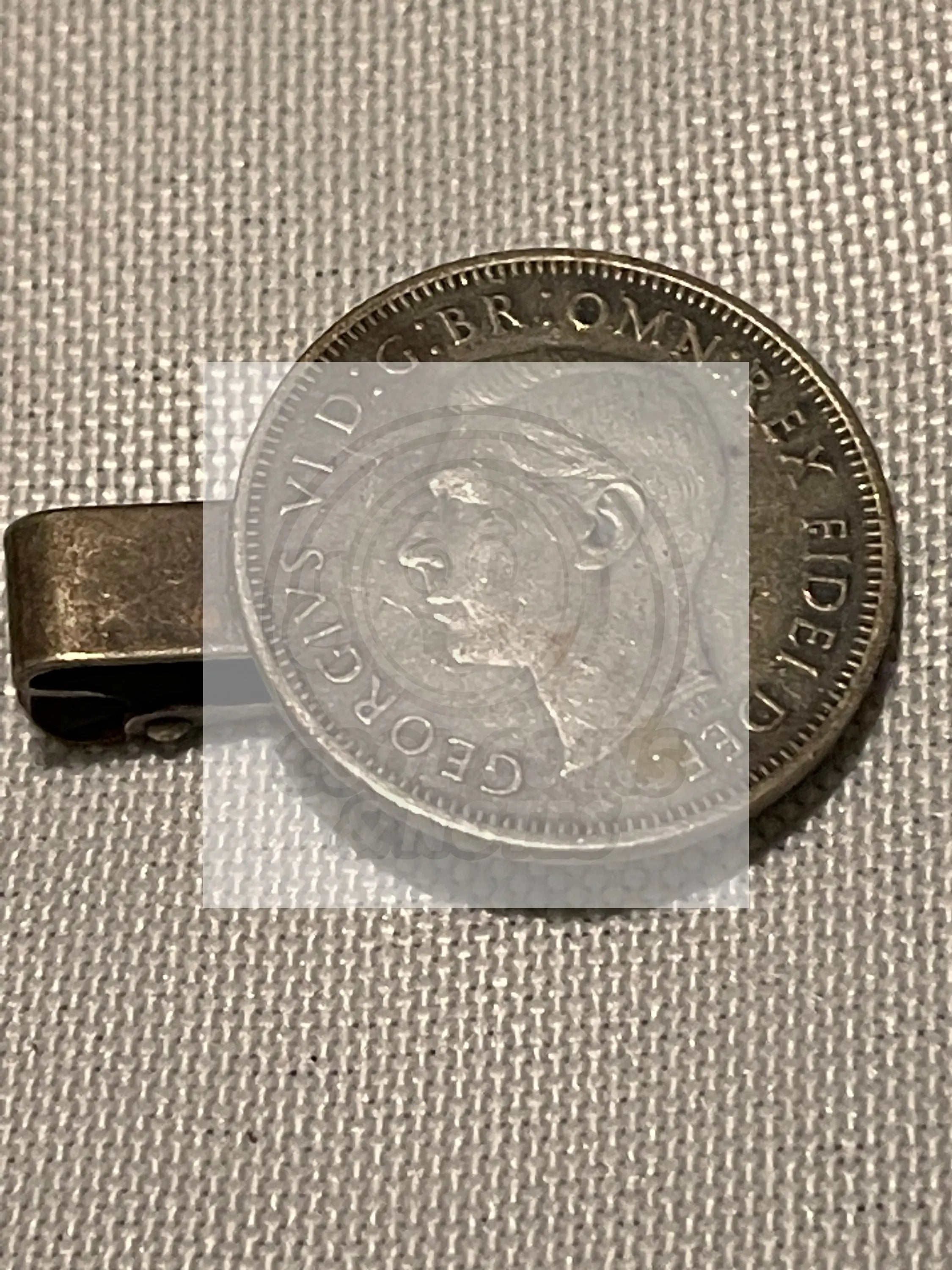 Canadian Half Penny Tie Clip - Cool Coins & Notes