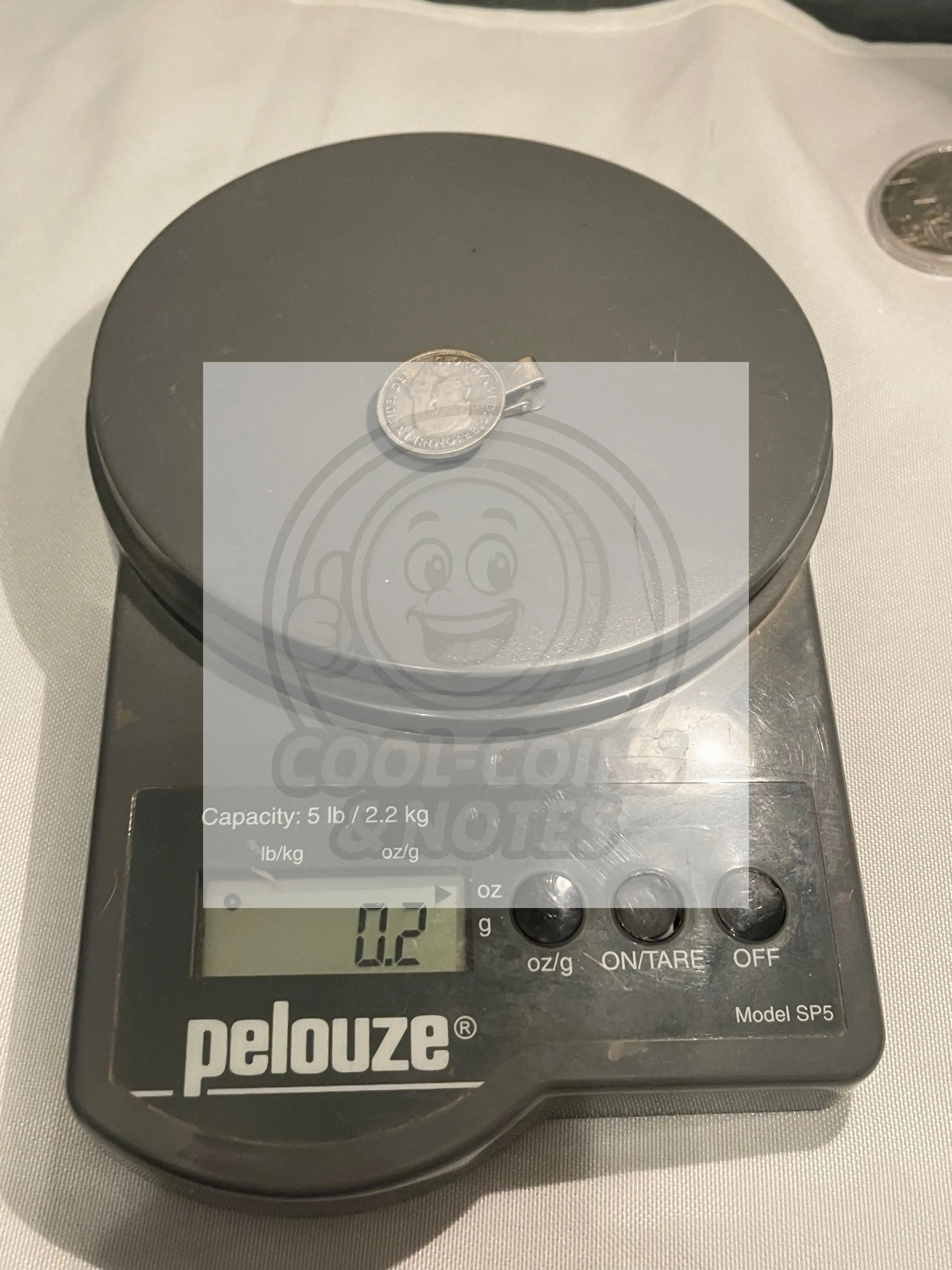 Canadian Half Penny Tie Clip - Cool Coins & Notes