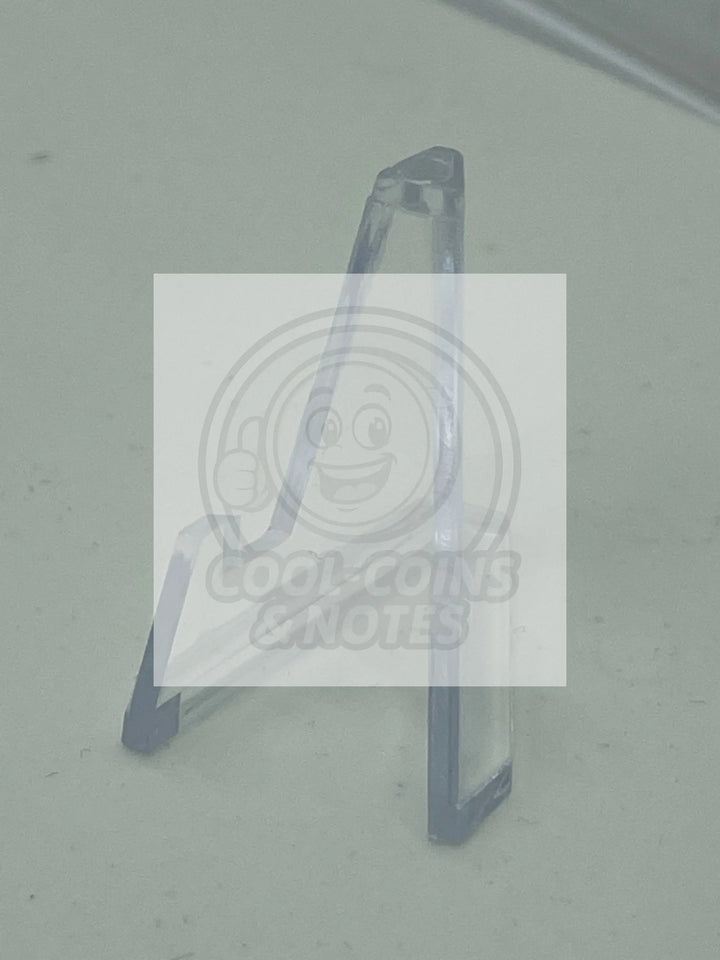 Clear Coin Display Stand 36mm - Cool Coins & Notes