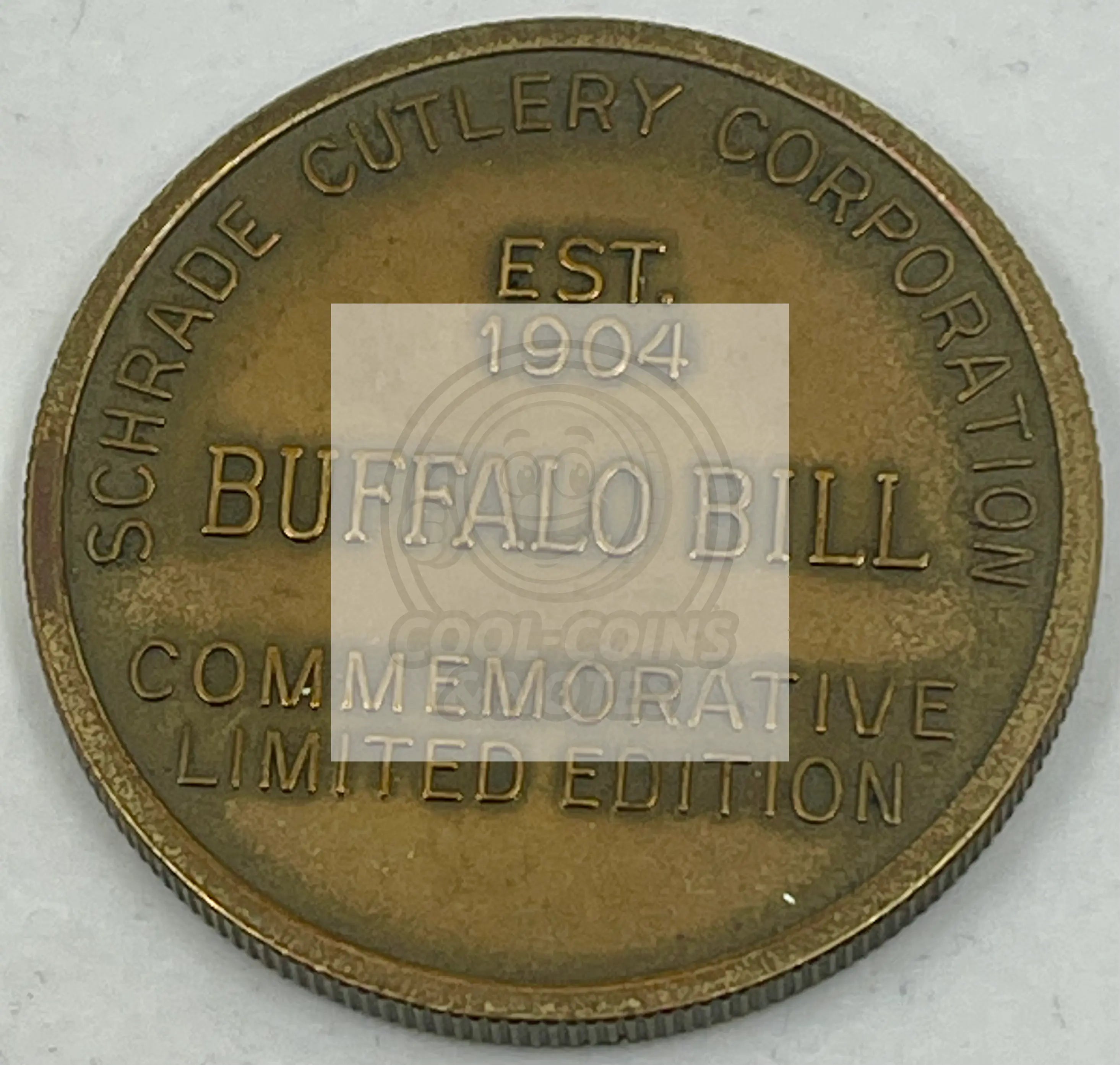 Colonel William F. 'Buffalo Bill' Cody Medal (Pewter - Cool Coins & Notes