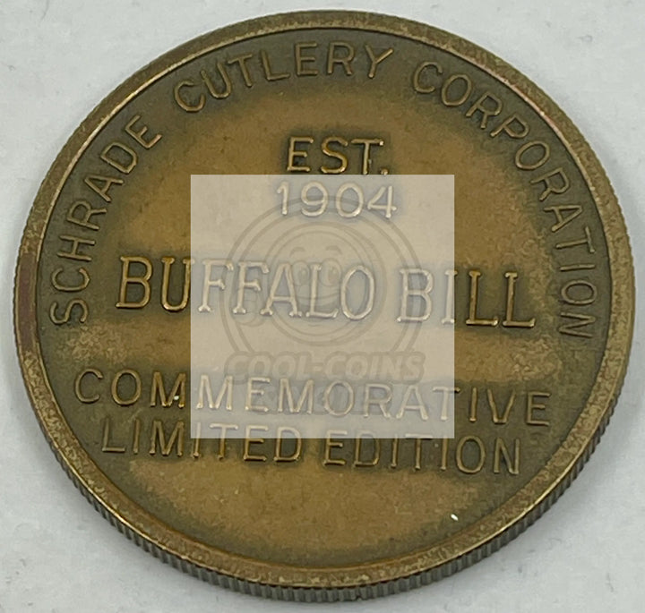 Colonel William F. 'Buffalo Bill' Cody Medal (Pewter - Cool Coins & Notes