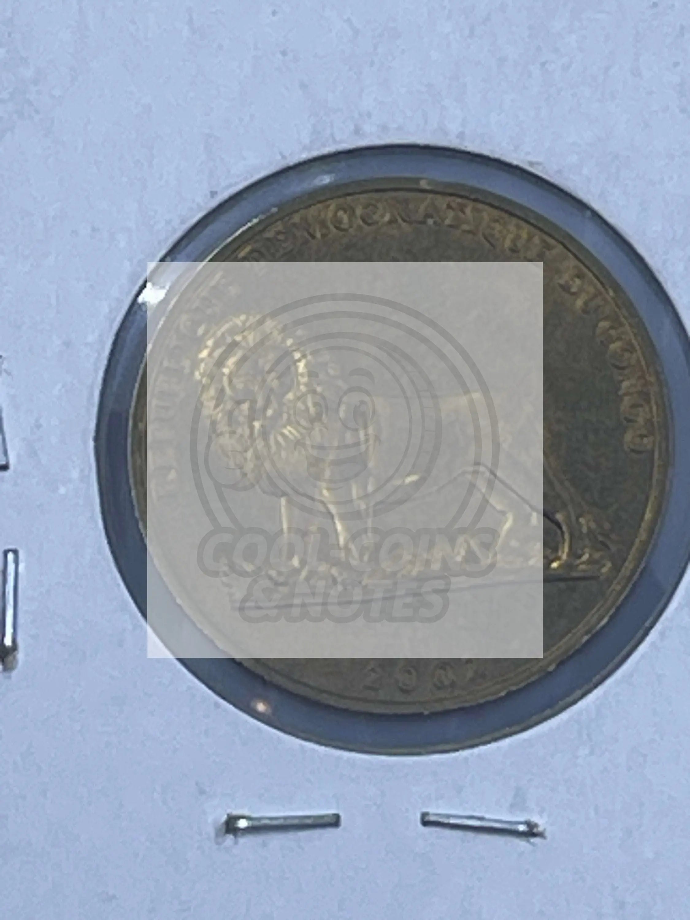 Congo 2002 1 Franc KM 82 UNC Workd Coin Lion