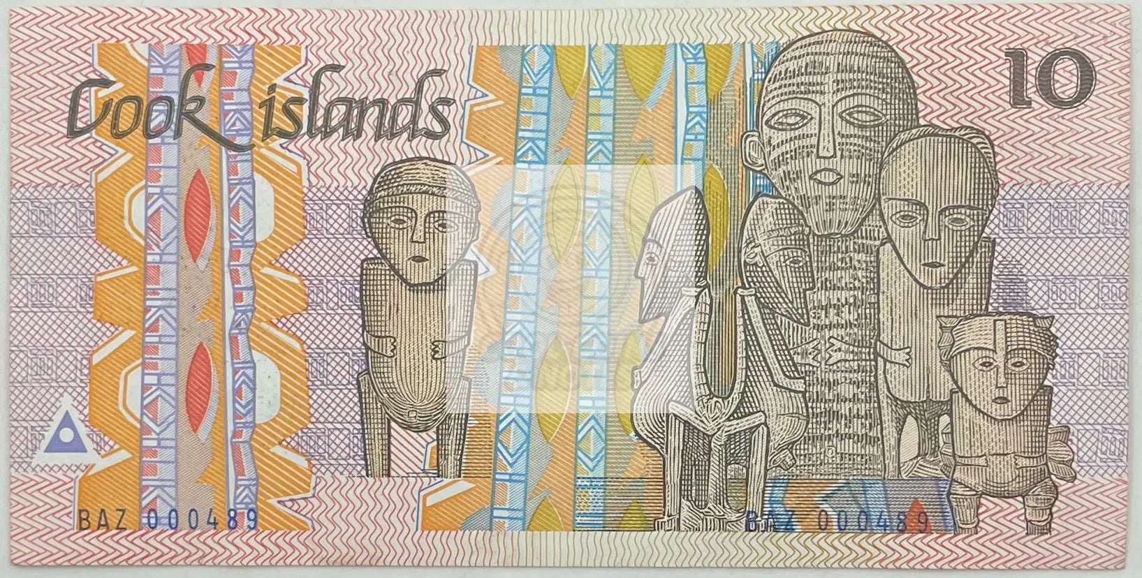 Cook Islands 10 Dollars Banknote, 1987 ND, P-4, UNC - Cool Coins & Notes