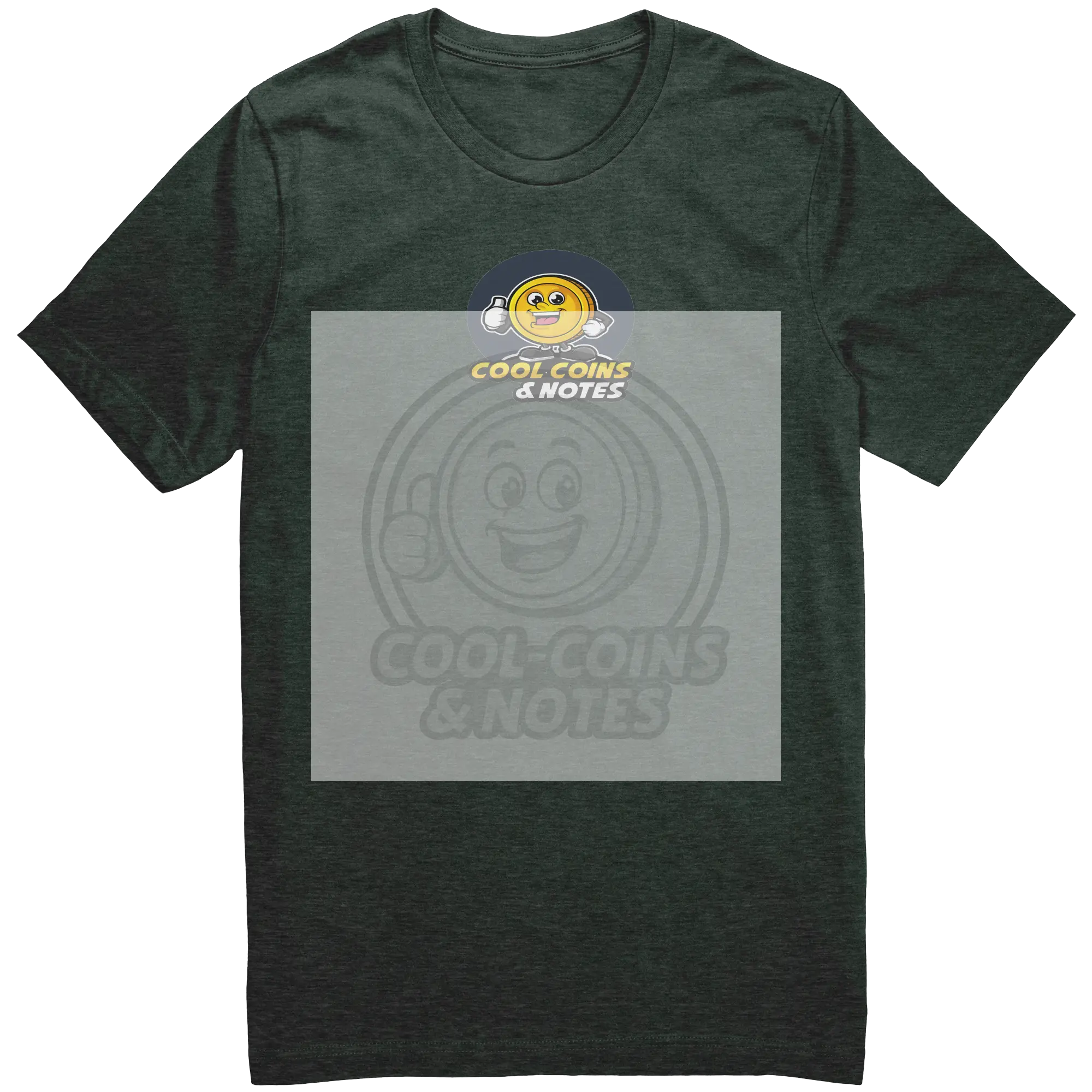 Cool_Coins_Tee_Shirt_Canvas_Emerald_Heather_Mockup.png