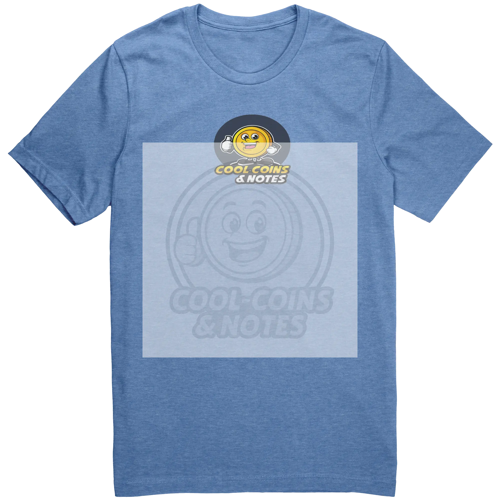 Cool_Coins_Tee_Shirt_Canvas_Heather_Columbia_Blue_Front_Mockup.png