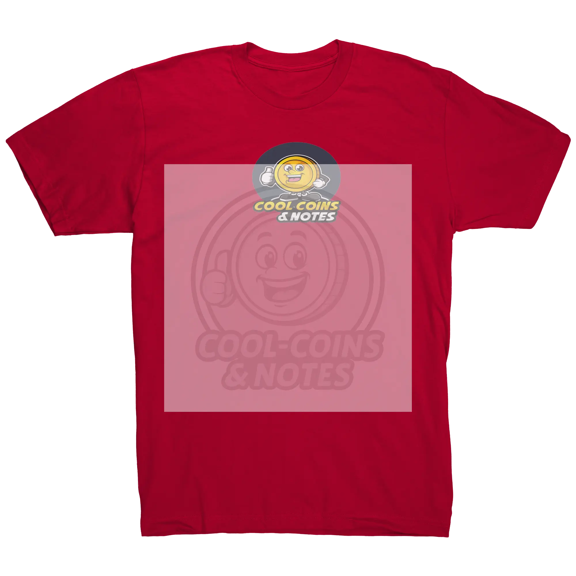 Cool_Coins__Notes_Tee_Shirt_Red_Mockup.png