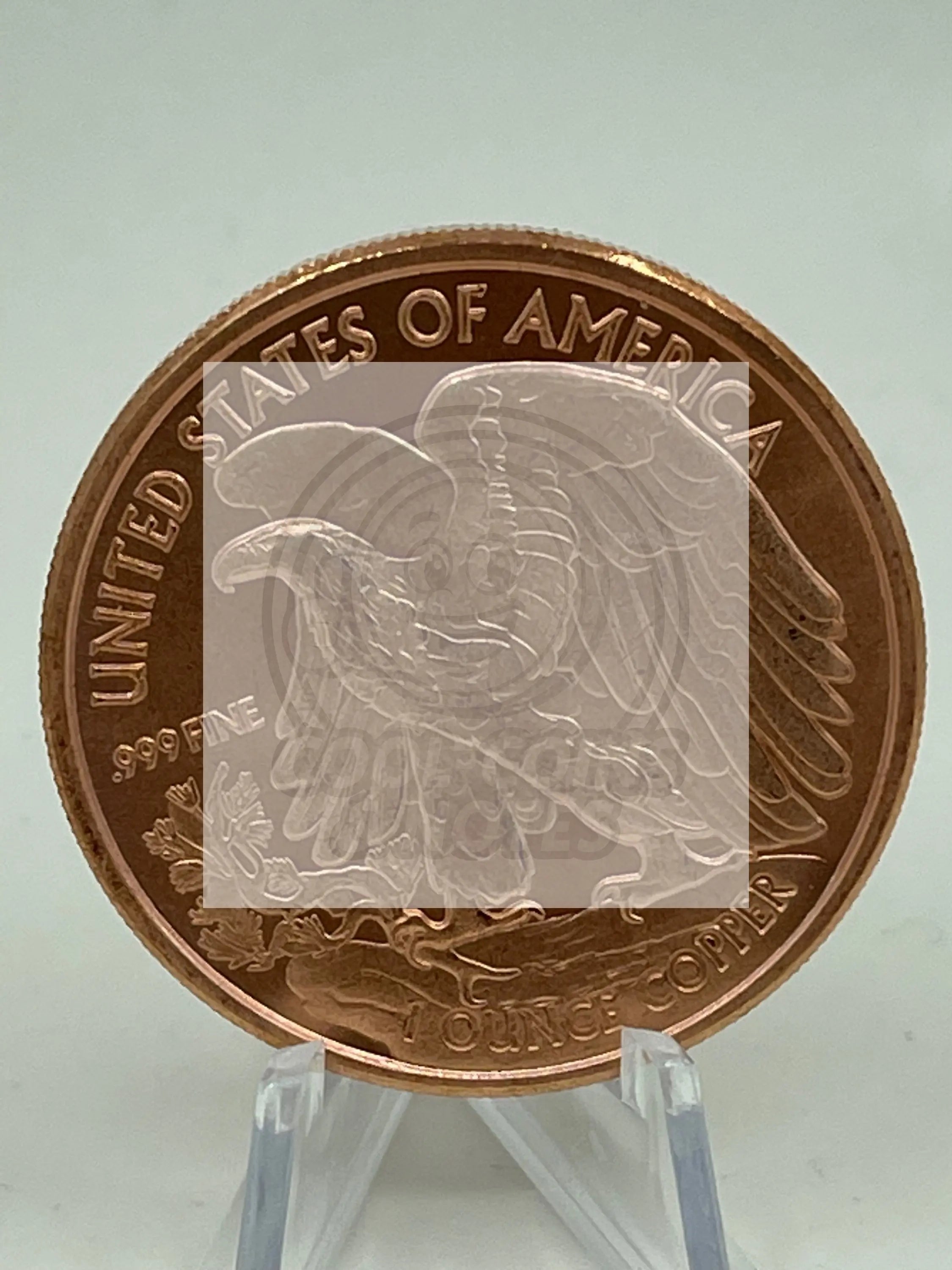 Copper American Eagle 1  Ounce Coin - Cool Coins & Notes