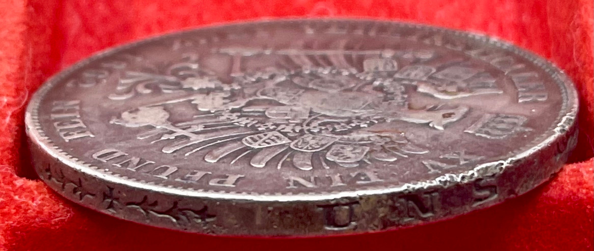 1862 A Germany Prussia 1 Thaler Silver Coin – Wilhelm I – Berlin Mint – KM#