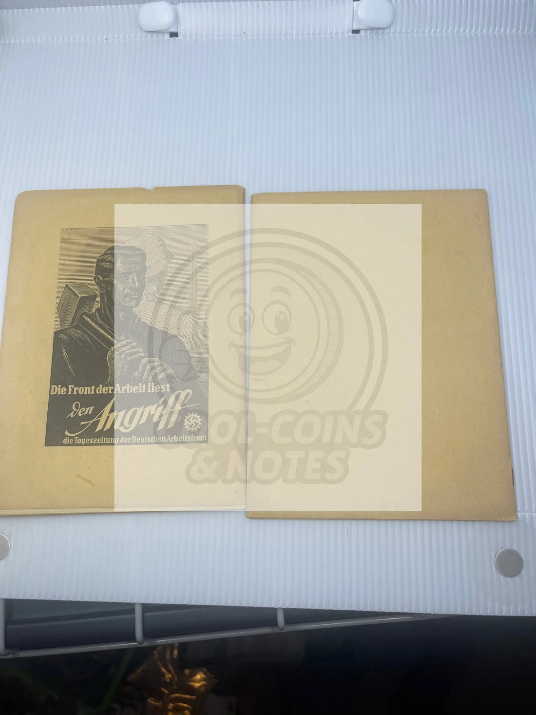 DAF Die Deutsche Arbeitsfront Betriebs Information No. 12 & 14 1940 Nazi Germany - Cool Coins & Notes
