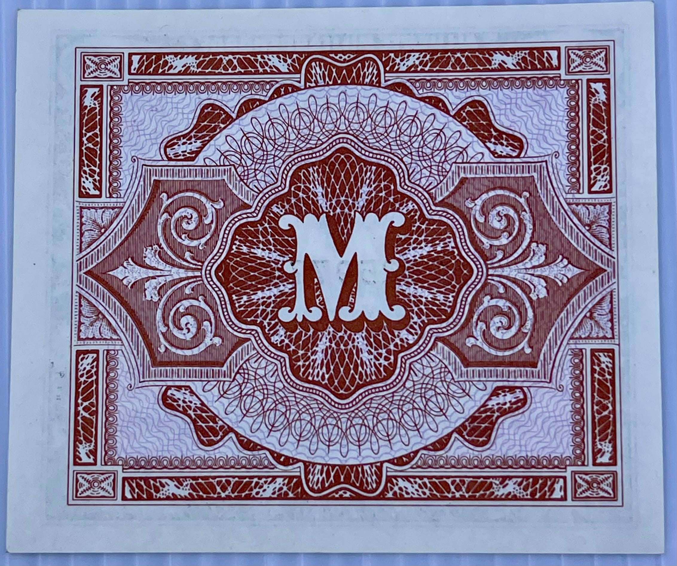 Germany 1944 5 Mark P-193 UNC MPC Military Payment Certificate WW2 Banknote