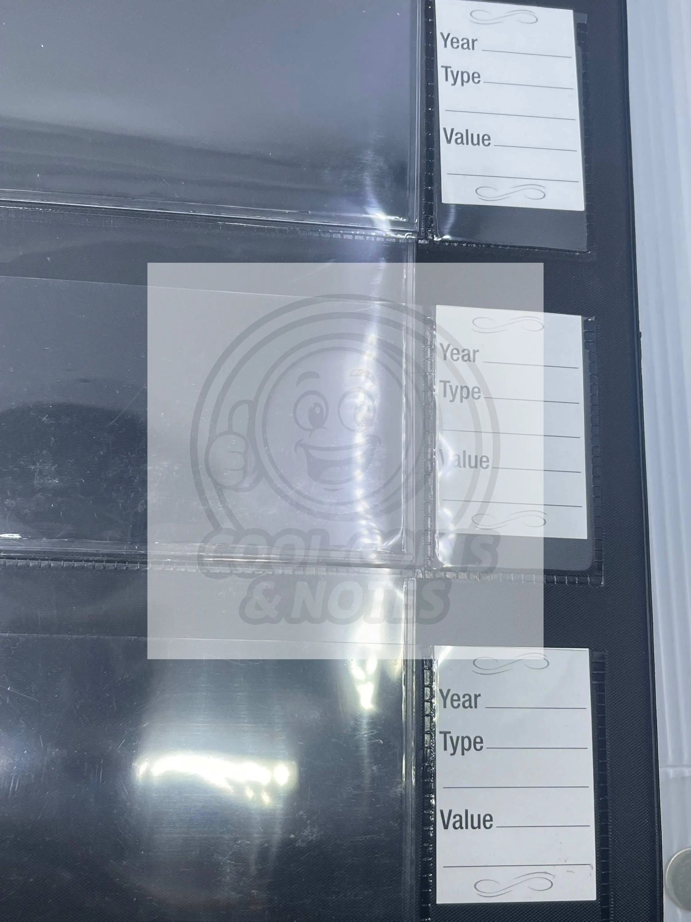 Deluxe Currency Album - 4 Notes Per Page (Front & Back), 12 Pages, Hard Binding